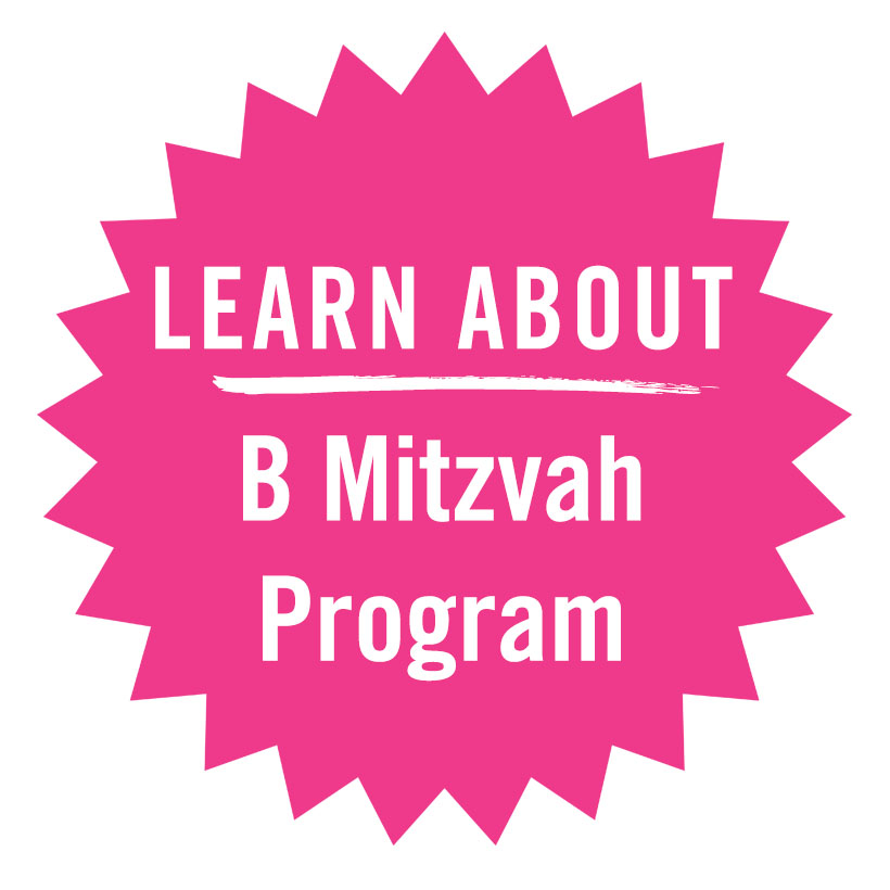 Learn about B Mitzvah, our bar/bat mitzvah program