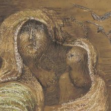 Detail, drawing by Henry Moore, Museo Thyssen-Bornemisza, Madrid