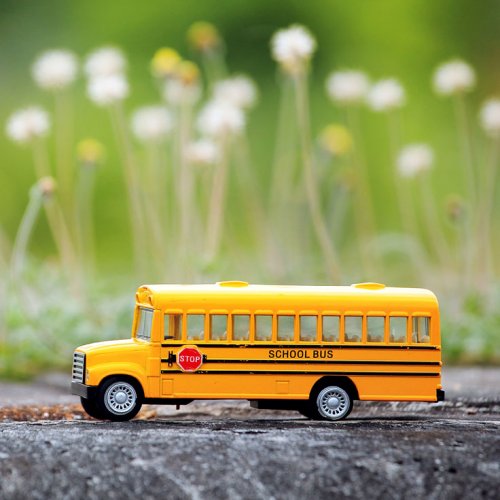 Small Toy School Bus